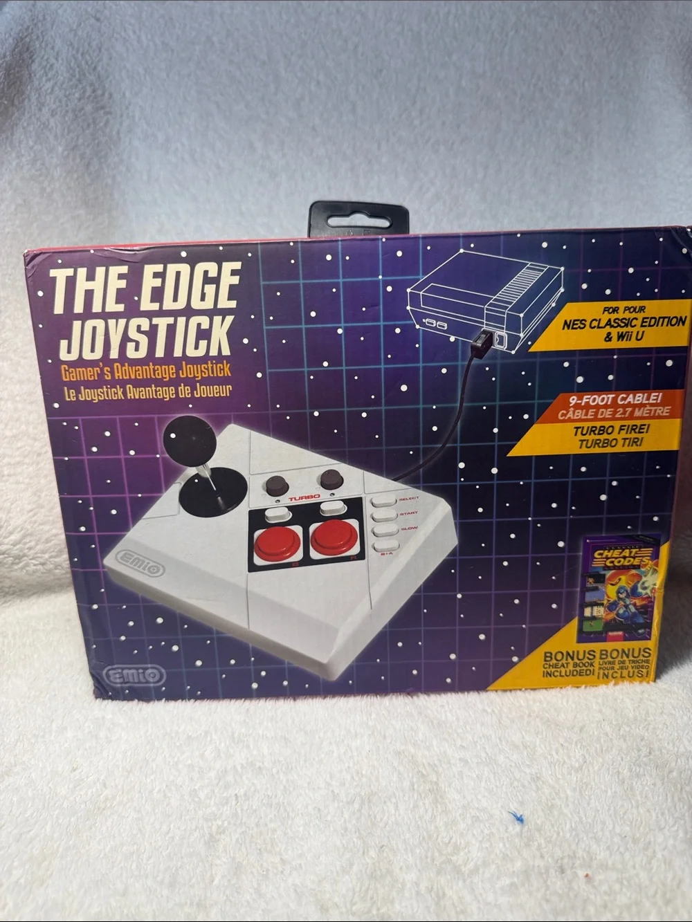 The Edge Joystick Retro Arcade Controller - White